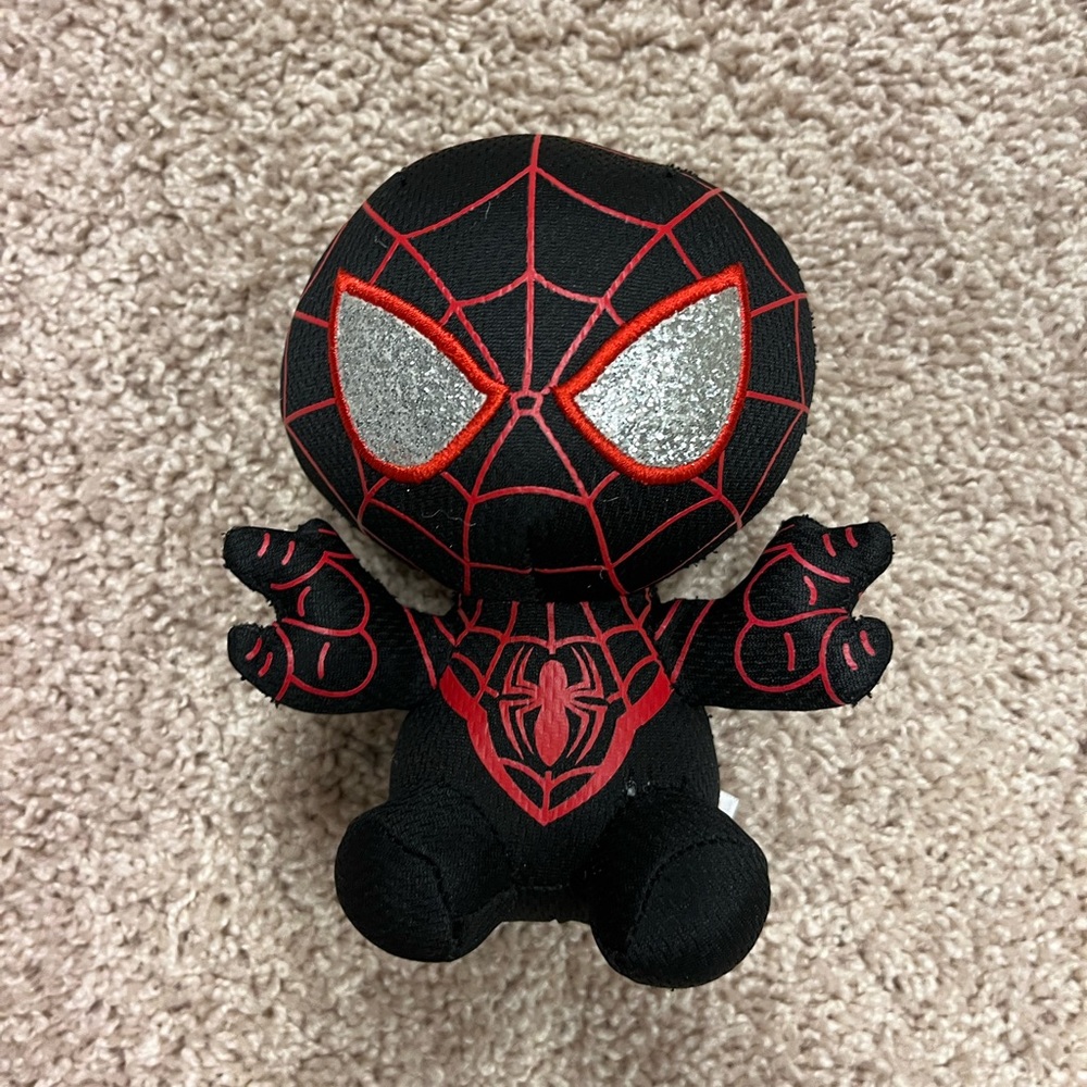 Ty Beanie Babies Spiderman Marvel Miles Morales Stuffed Plush